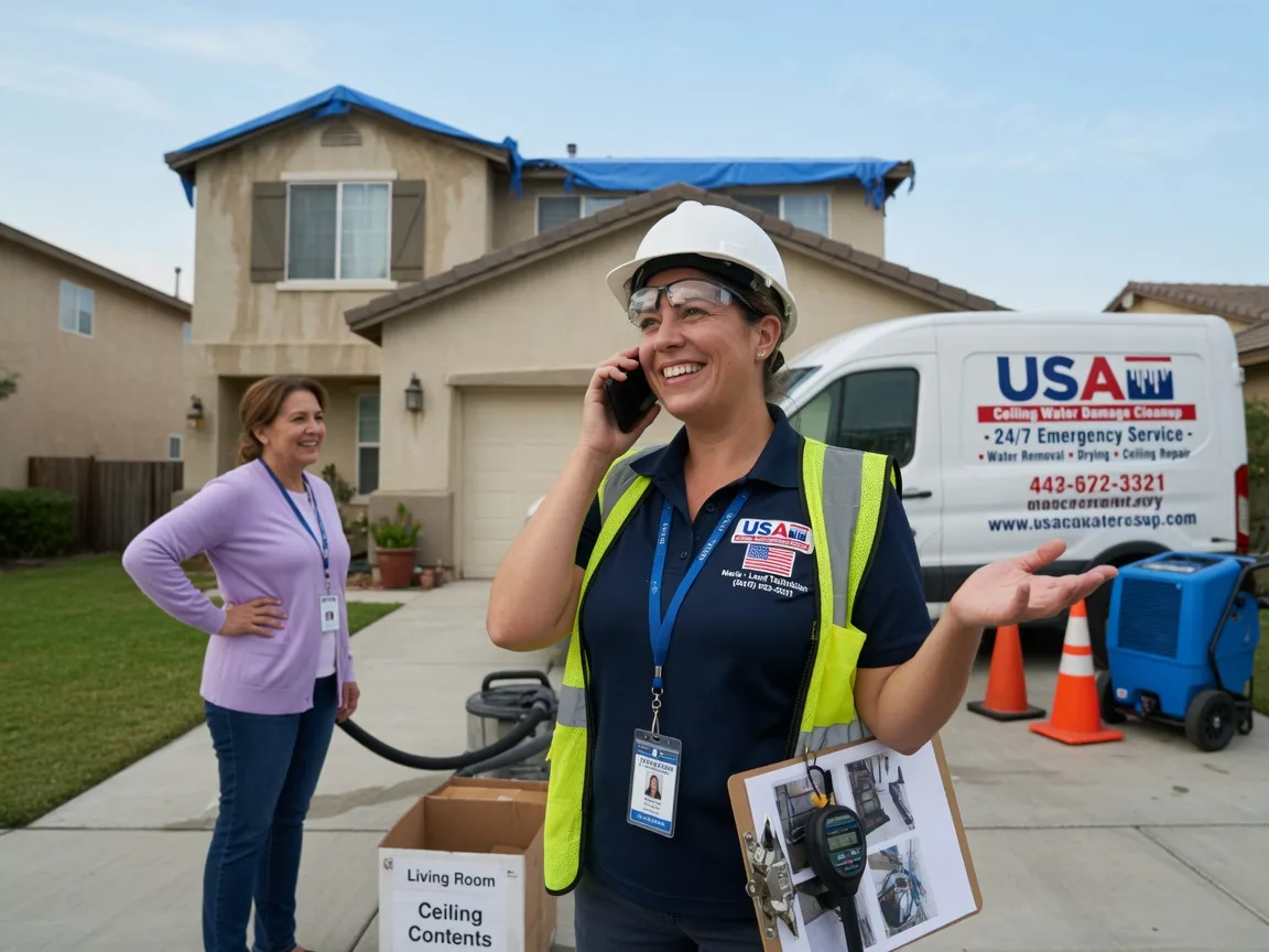 Ceiling Water Damage Restoration Ambrose, ND FAQs
